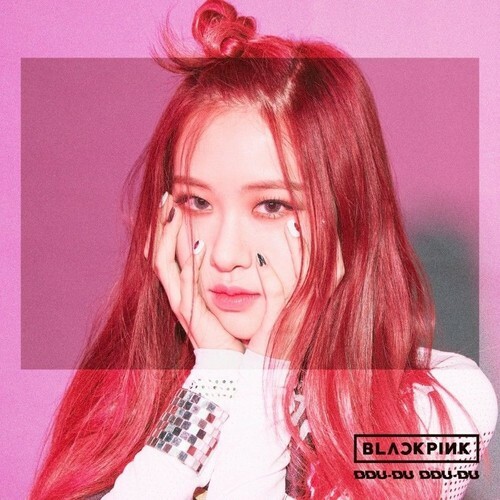 BLACKPINK DDU DU DDU DU ROSÉ STICKER Ddu-Du Ddu-Du (Rose Version) by Blackpink (CD, 2018) for
