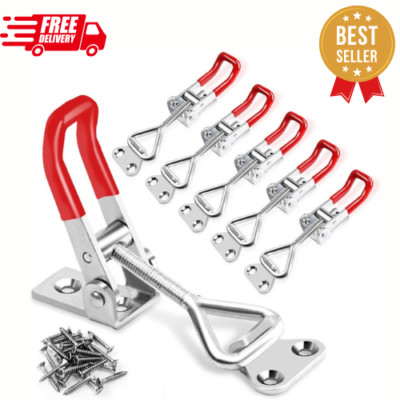 6Pack Toggle Latch Clamp 4001 Adjustable Toggle Smoke Heavy Duty Toggle Latches