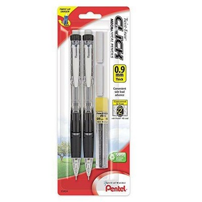 With 2 Eraser Refills And Lead, 0.9