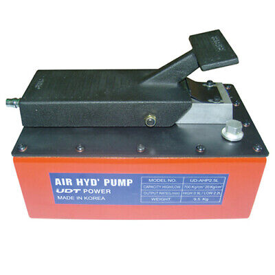 UDT UD-AHP 2.5L Air Hydraulic Pump for hydraulic ram Usable up to 100ton - 150mm