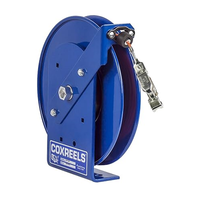 Sdh-100-1 Static Discharge Hand Crank Cable Reel: 100' Cable, Stainless