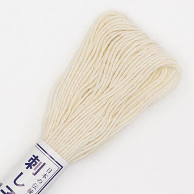 Sashiko Thread - OLYMPUS - Medium Weight - 20m / 22 yard Skeins - SOLID COLORS