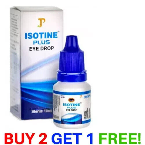 Meilleures Gouttes Pour Les Yeux Isotine Plus Cure Cataracte Glaucome Stock...