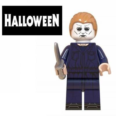 8Pcs Michael Myers Beetlejuice Eric Draven The Horror Movie Lego Moc Minifigure Toys & Hobbies