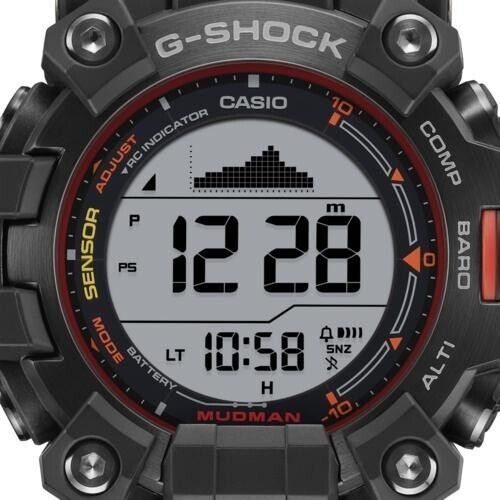 Pre-owned Casio G-shock Gw-9500mec-1jf Madman Emergency Color Men's Watch Japan