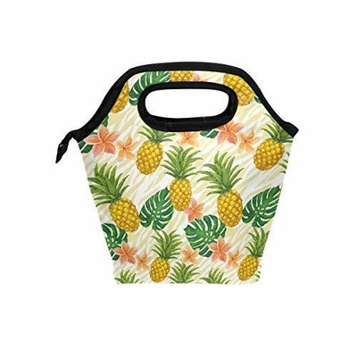 ALAZA Insulated Lunch Bag Freezable Lunch Box for Kids Women