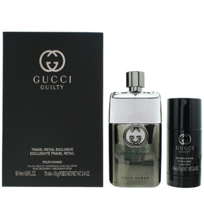 Gucci guilty men's sales cologne gift set