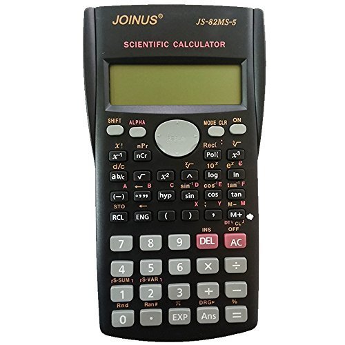 Calcolatrice Scientifica Joinus JS-82MS-5 240 Funzioni Calcolo 2 Linee 12d moc