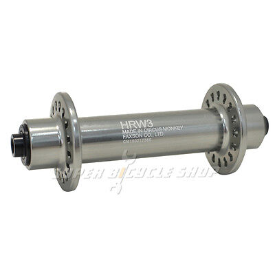 1 Pair Circus Monkey HRW PISTA2 Road Hubs 24 Hole Black
