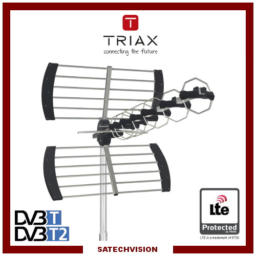 Antenne Terrestre Uhf Lte Triax Octo 470 - 790 Mhz C21 Ã  C60 Gain 17,5 Db