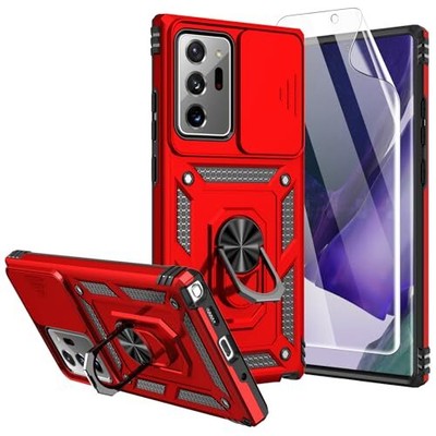 Funda Para Galaxy Note 20 Ultra Case with Screen Protector + Slide Camera Len