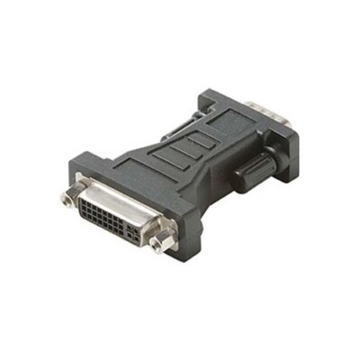 Eagle DVI Female to VGA HD15 Male Adapter 29 Pin Cable Video Plug Adapter Gold 