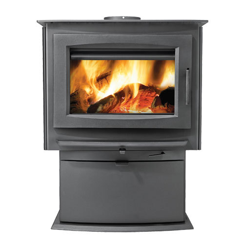 Napoleon S4 Modern Wood Stove Free Standing Medium Size Ash Drawer