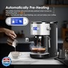 COWSAR Espresso Machine 20 Bar, Compact Espresso Maker with Milk Frother Steam Wand, Expresso Coffee Machines with 45 OZ Removable Water Tank for Cappuccino, Latte, Home