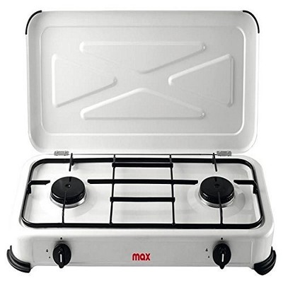 Küche 2 Feuer Gas Herd Camping mit Deckel Innen und Externe Max