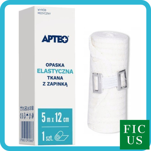 Dauerelastische Binde Mit Starker Kompression, 5m X 12 Cm - Elastische Binde