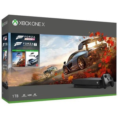 MICROSOFT Console Xbox One X 1TB + Forza Horizon 4 + Forza Motorsport 7 + 14gg X