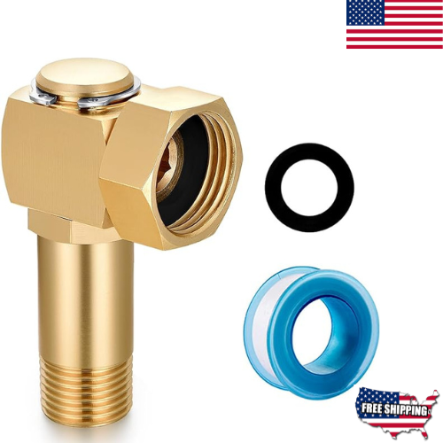 Reel Parts Fittings Swivel Elbow Connector - Brass*