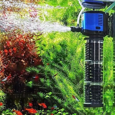 Fish Tank Filter Powerful 400GPH for 75-200 Gallon Large Aquarium Small Pond ...