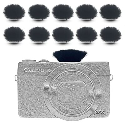 10 Pack Camera Mic Windscreen Muff Built In Microphone Camera Muff