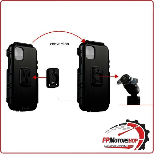 90556 DUO-LOCK CONVERTER PLACCA RICAMBIO PER CUSTODIA OPTILINE MOTO