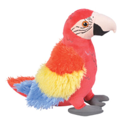 Adventure Planet Plush - MACAW BIRD ( Red Scarlet - 10  inch ) - New Stuffed Toy