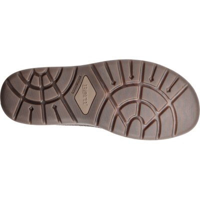 Pre-owned Born Men's Nigel Boot Brown/dark Brown Combo - H48306, Brown/dk Brown Comb