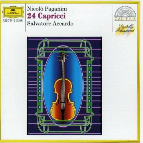 24 Caprices for Solo Violin by Paganini / Accardo (CD, 1991