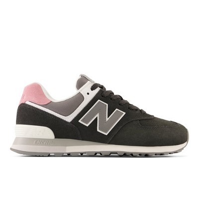 

New Balance унисекс 574 черный/розовый размер M5 / W6.5 D, Black/pink