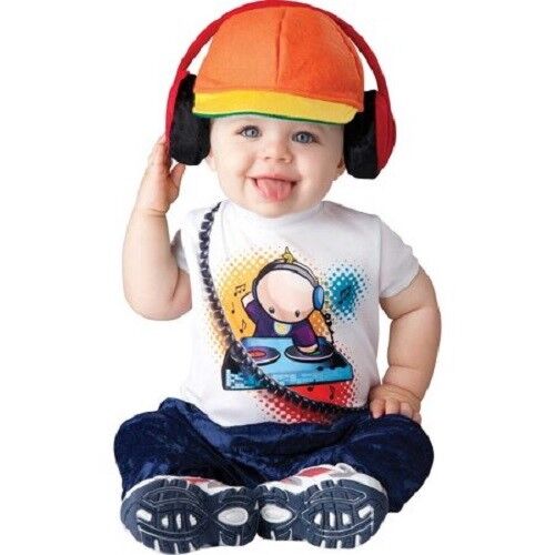Baby Beats Infant-Toddler DJ Rapper Halloween Costume 6-12 Months #6841