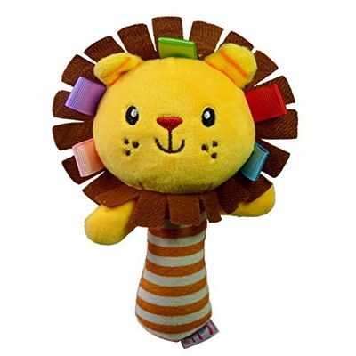 Plush Toys Baby Lion Rattles Animal Infant Soft Cute Stuffed Toys Plush Doll