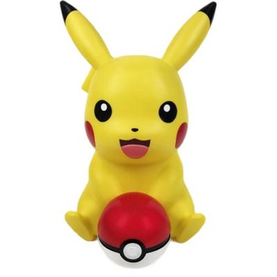 BigBen Bluetooth speaker with light function Pikachu Pokeball 30cm model, Yellow