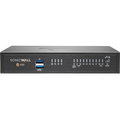 NEW SonicWALL 02-SSC-6797 TZ470 Network Security/Firewall Appliance Sec Upg Plus