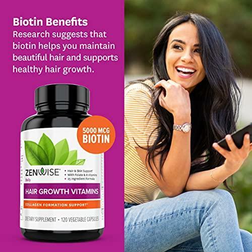 Zenwise Hair Growth Vitamins Hair Loss Treatment With Biotin Saw Palmetto Dht Kupit S Dostavkoj Iz Ssha Cena 5 639 Rub