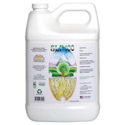SLF-100 Gallon - Hydroponics Organic Flushing Agent Enzymatic Cleansing Gal