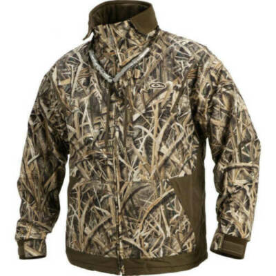 Drake Waterfowl MST Eqwader Full Zip Hunting Jacket DW433 Realtree Max 5 Mossy