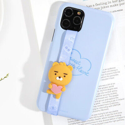Kakao Friends Little Sweet Heart Strap Hard Case for iPhone 14 Plus Pro Pro Max