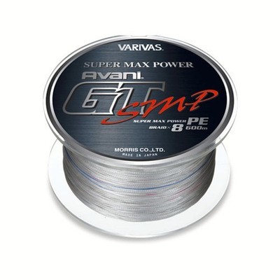 * VARIVAS Avani GT SMP Super Max Power 8 Braid PE Line 600m #Stealth Gray