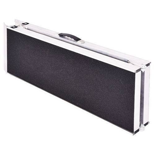 6Ft Portable Aluminum Folding Pet Paw Safe Dog Ramp Ladder Incline Car Truck SUV