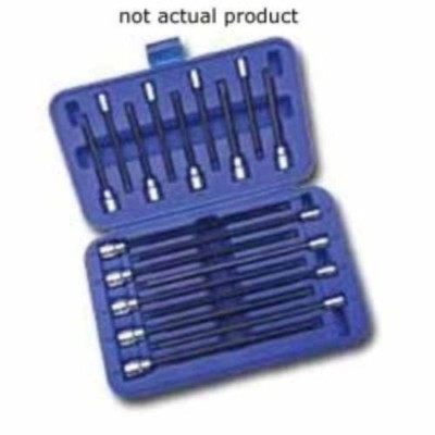 Vim Tools V8L-T20 T20 Torx Driver 8 Inch Oal, 1/4 Inch Square Drive Holder