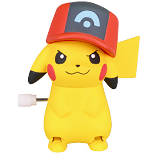 ★pikopiko★2点★ Pokemon DokoDoko Pikachu 20th Movie Figure - PIKACHU SINNOH