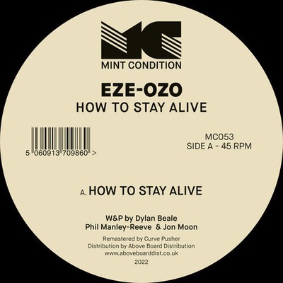 Eze-Ozo - How To Stay Alive [New 12'' Vinyl]