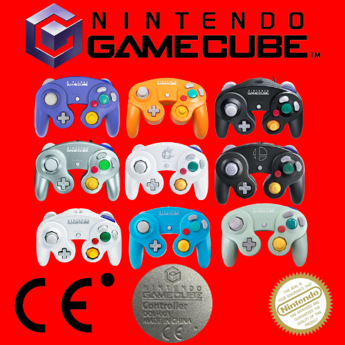 CE* Official Nintendo GameCube Controller AUTHENTIC 👾 OEM Wii Remote DOL-003