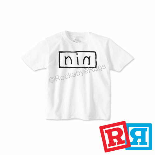 Nine Inch Nails NIN Boys T-Shirt Cotton Crew Top Toddler