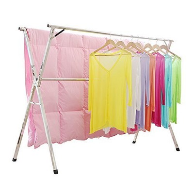 Stainless Steel Laundry Drying Rack Free Installed ,foldable Space Saving,heavy
