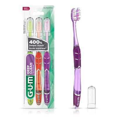 Technique Deep Clean Toothbrush - Compact Soft - Soft Toothbrushes for Adults...