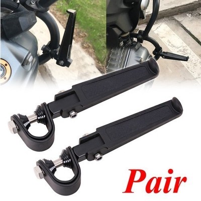 For Harley Touring Road Glide 1-1/1.25" Motorcycle Highway Crash Bar Foot Pegs