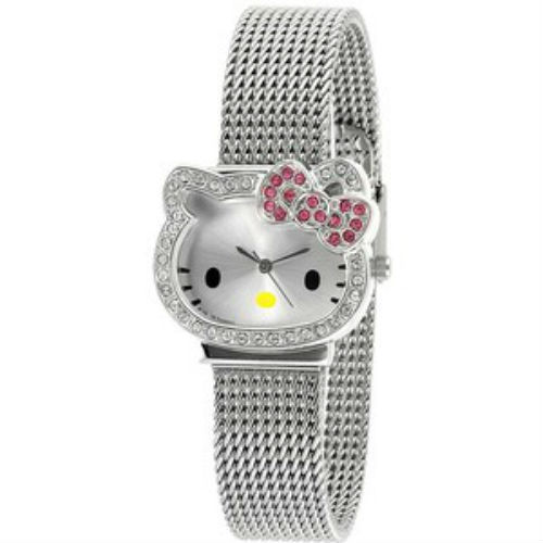Banda de plata Hello Kitty Relojes de pulsera