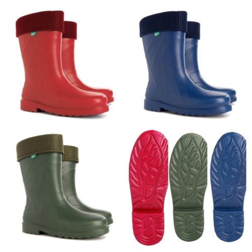 New Thermal LIGHTWEIGHT EVA Wellies Wellingtons Rain Boots Women LUNA