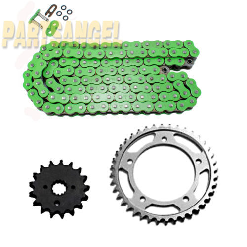Kawasaki ZX14R Green RK Chain GXW 150 Link-530 XW-Ring for